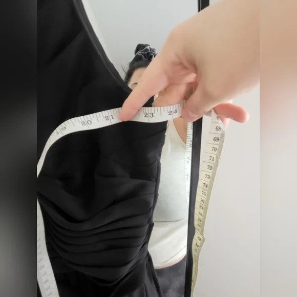 Black Brideside Blair Chiffon Formal Dress - Picture 5 of 6